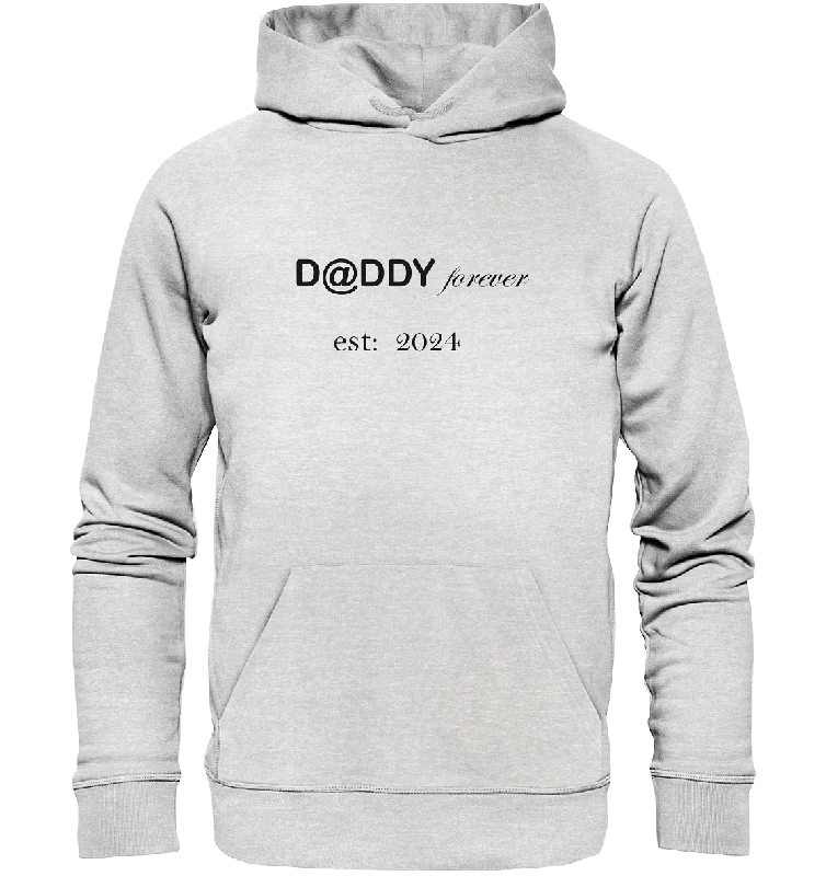 D@ddy forever, Datum personalisierbar - Premium Unisex Hoodie