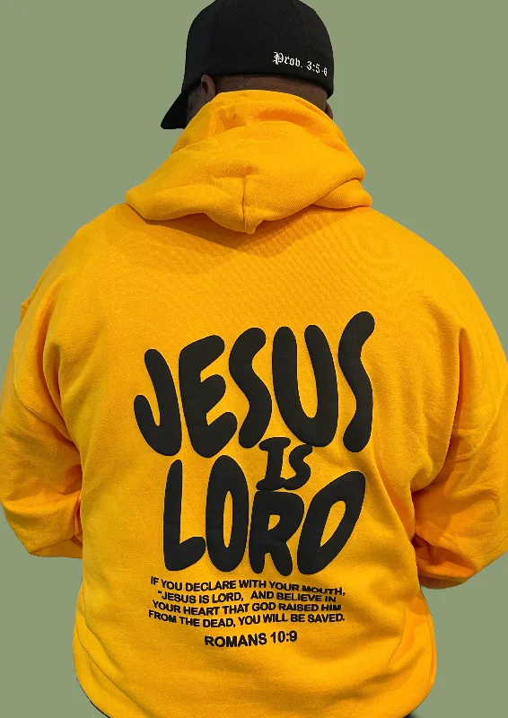 Jesus is Lord (Gold Hoodie)