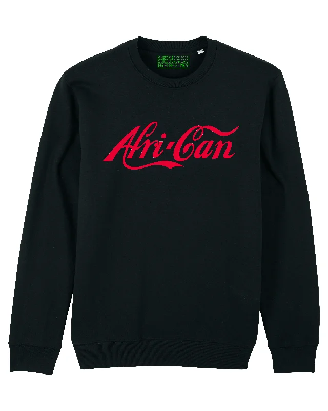 "Afri-Can" Organic Cotton Sweatshirt Black (2 colour options)