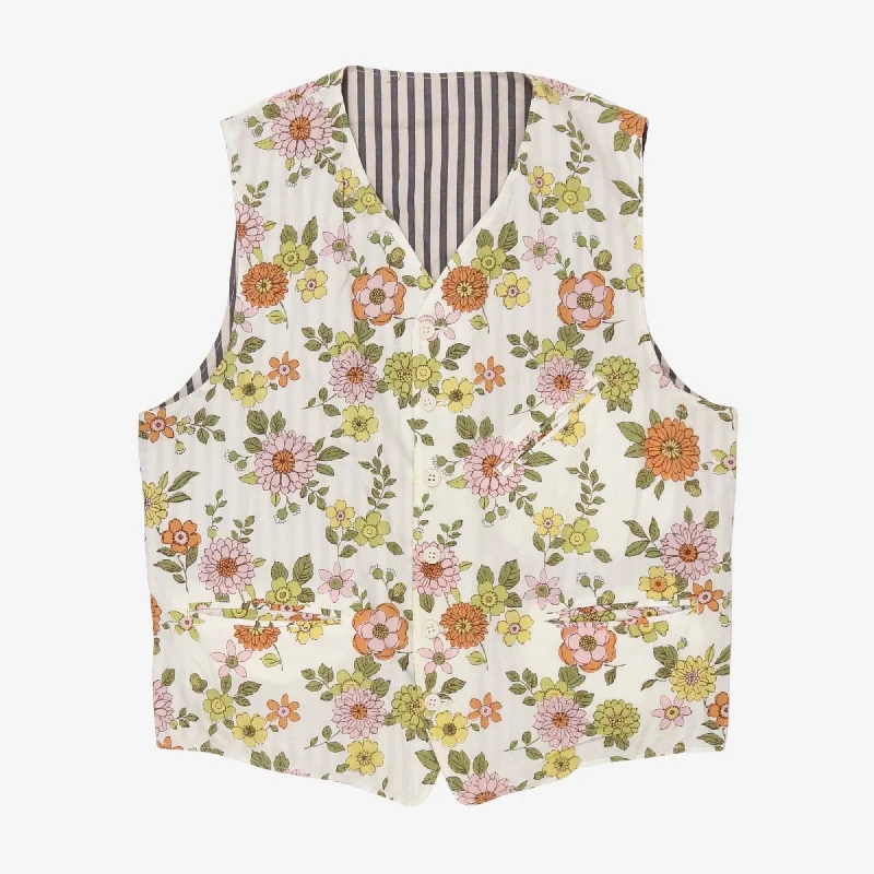 Reversible Floral Waistcoat