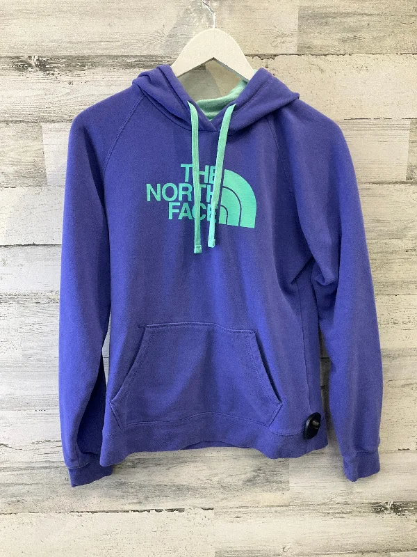 Sweatshirt Hoodie By The North Face In Purple, Size: M