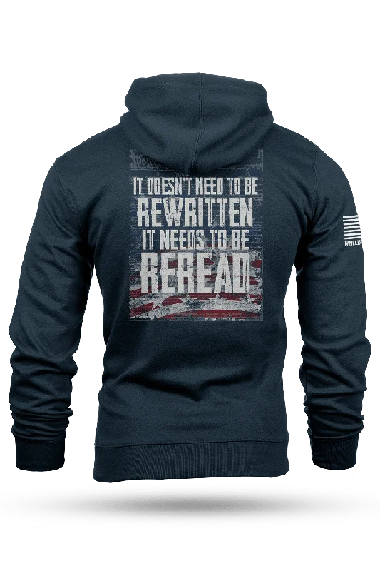 REREAD, Not Rewritten - Hoodie