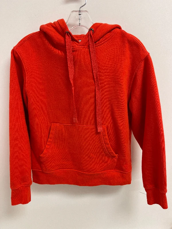 Athletic Sweatshirt Hoodie By Athleta In Orange, Size: Xxs