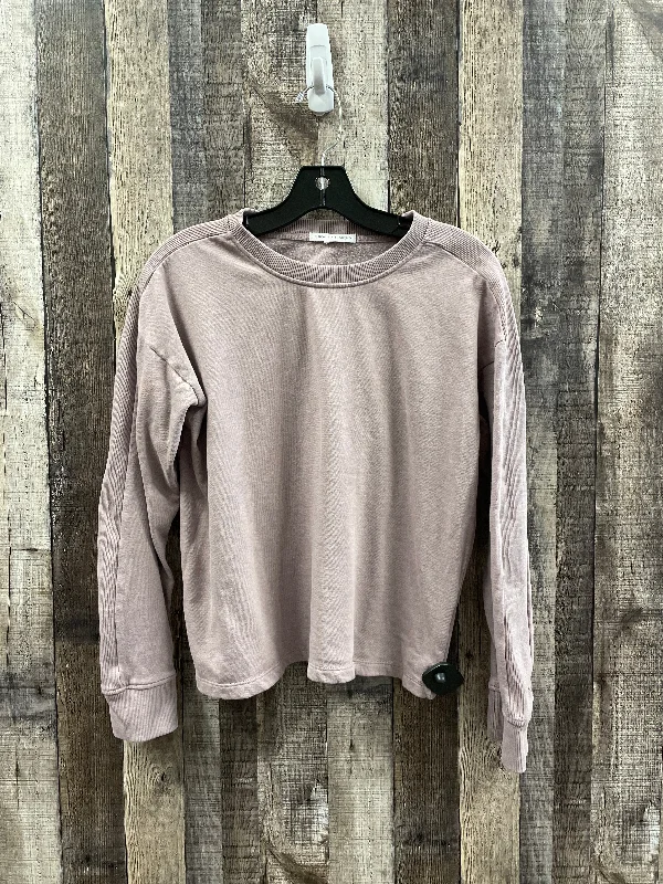 Sweatshirt Crewneck By Threads 4 Thought In Mauve, Size: S