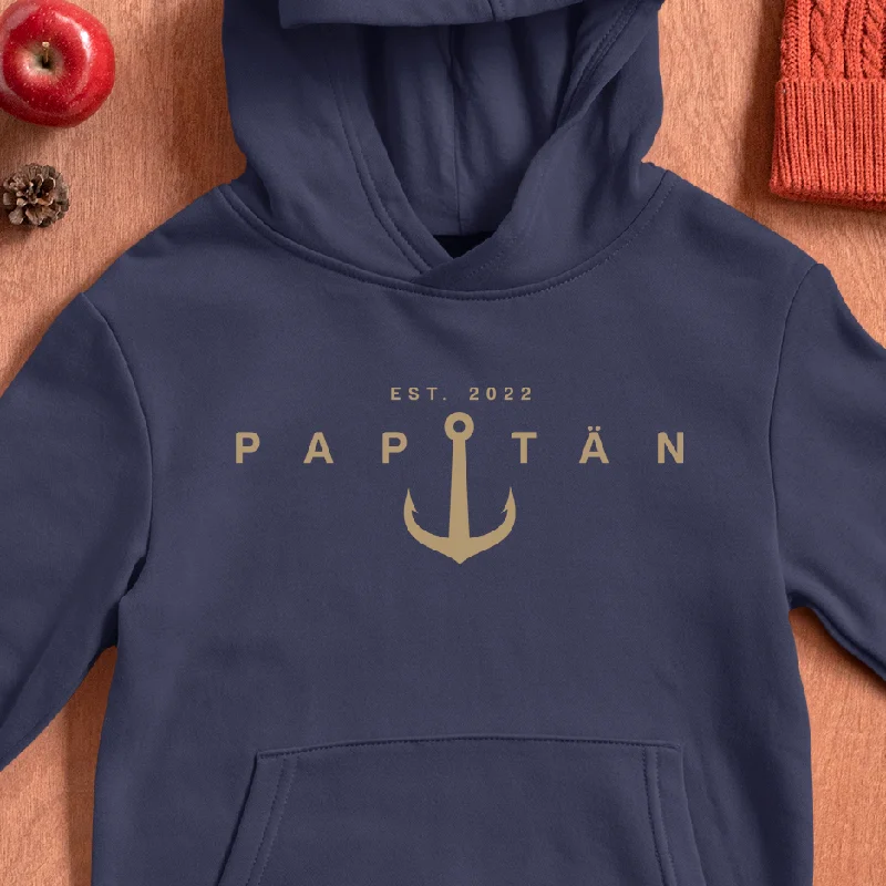 Papitän Modern Edition Hoodie - Datum personalisierbar