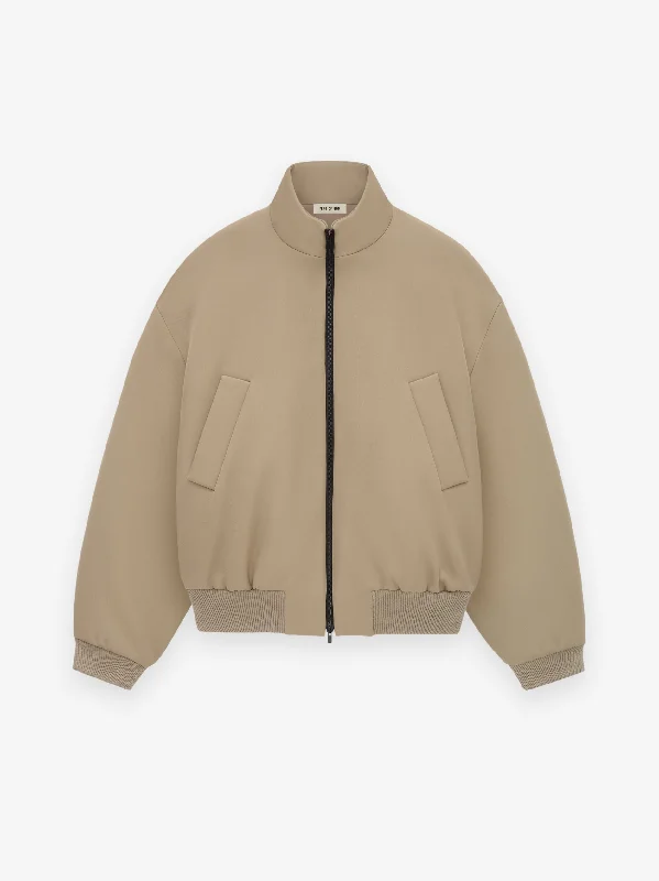 Weighted Twill Bomber