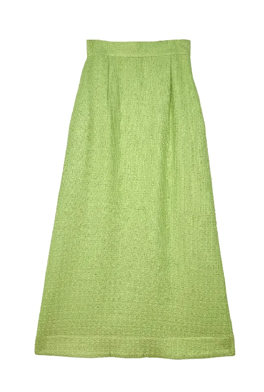 SAMPLE - Hostess Skirt - Lime Sherbet Tweed