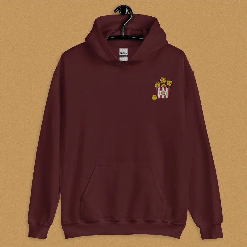 Popcorn Chicken Embroidered Hoodie