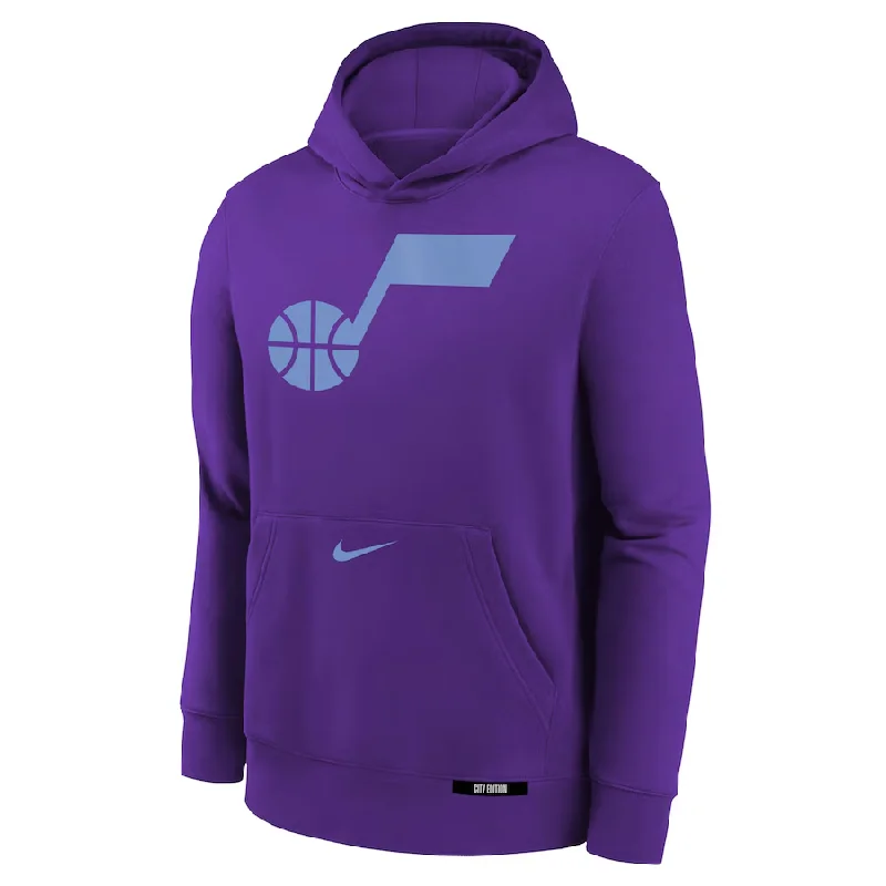 Yth Club City Edition Pullover  Hoodie - Purple