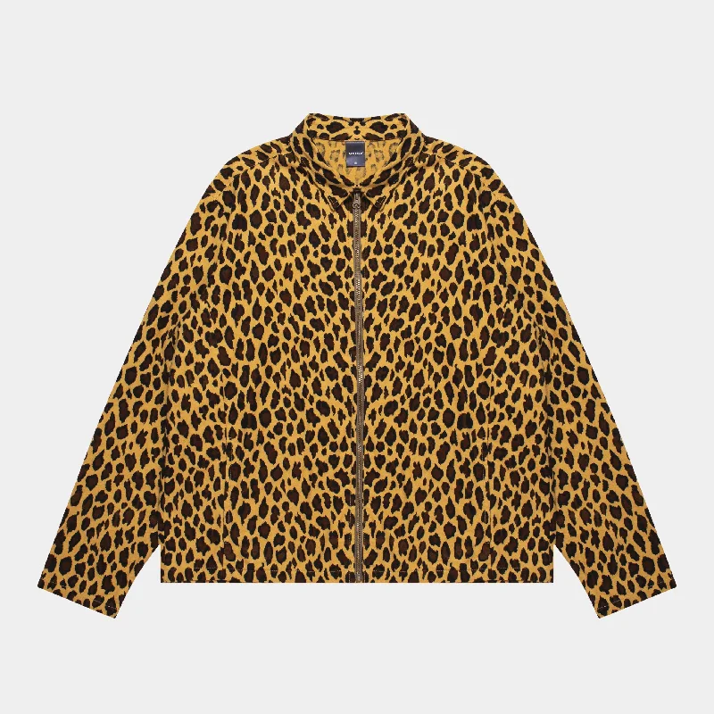 Zip Up Shirt Jacket [Leopard] / 2420624