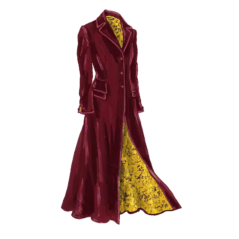 Edwardian Velvet Coat