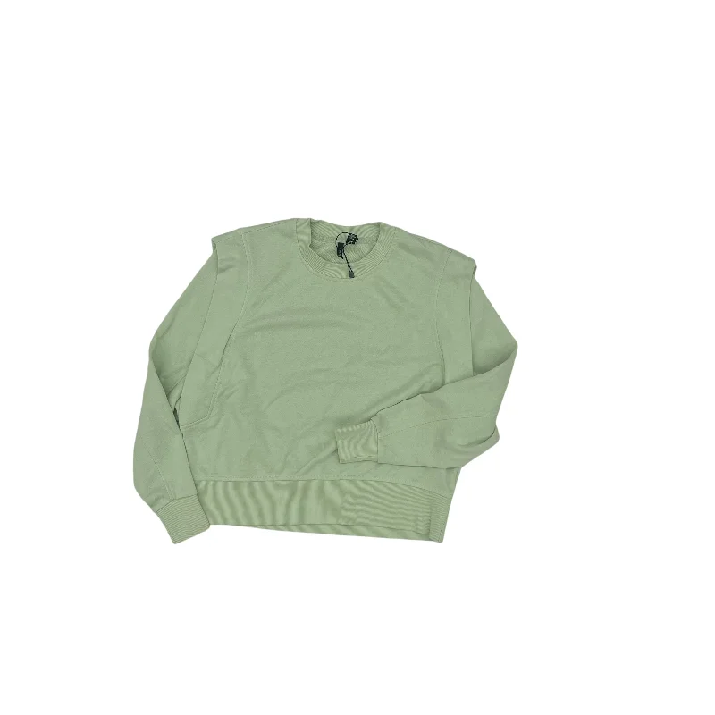 Sweatshirt Crewneck By Vero Moda In Green, Size:Xs