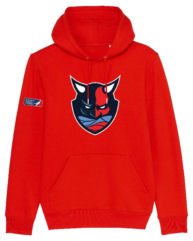 Hamburg Sea Devils Iconic Hoodie Red