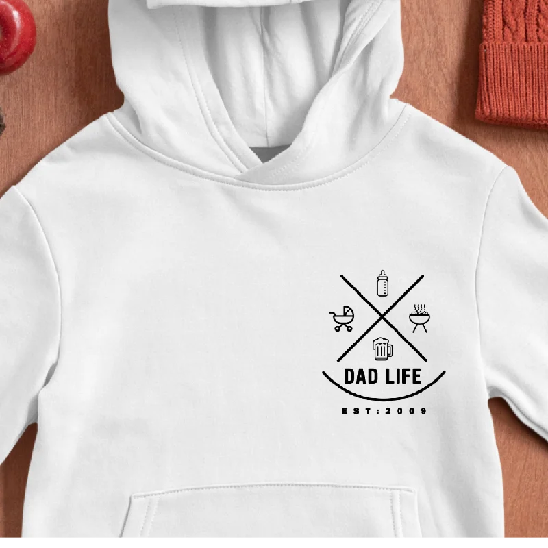 That's DAD Life, Datum personalisierbar - Premium Unisex Hoodie