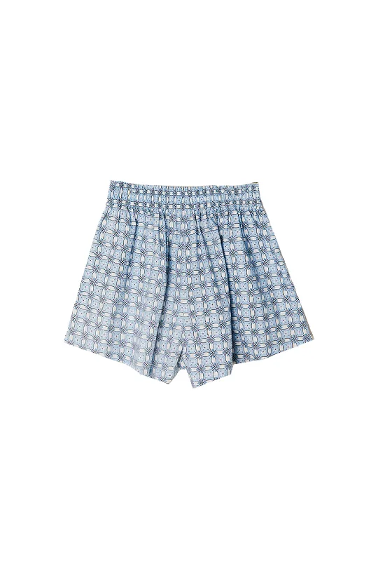 SAMPLE - Everyday Shorts - Blue Circles