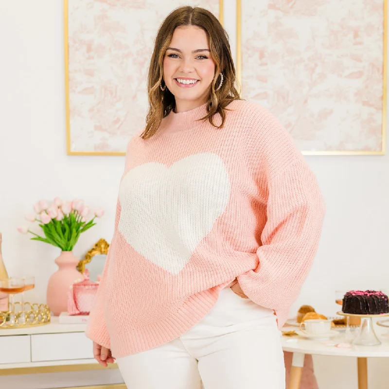 Love And Lust Sweater, Pink