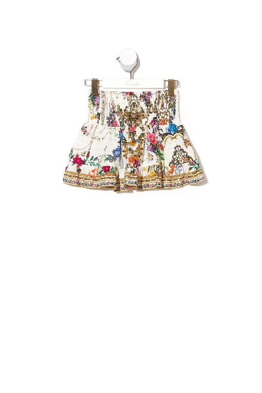 KIDS SHIRRING WAIST SKIRT 12-14 BY THE MEADOW