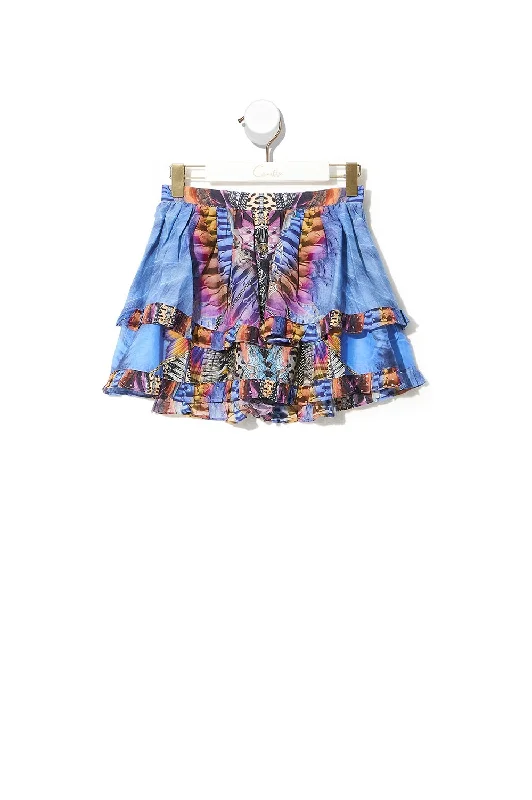 INFANTS DOUBLE LAYER FRILL SKIRT LOVE ON THE WING