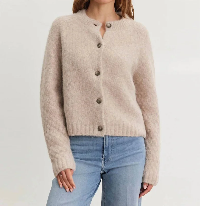 Chantal Sweater In Almond