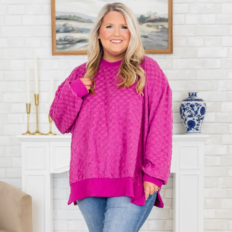 Pursuit Of Joy Sweater, Purple