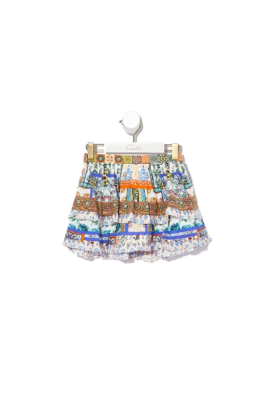 INFANTS DOUBLE LAYER FRILL SKIRT GONE COAST