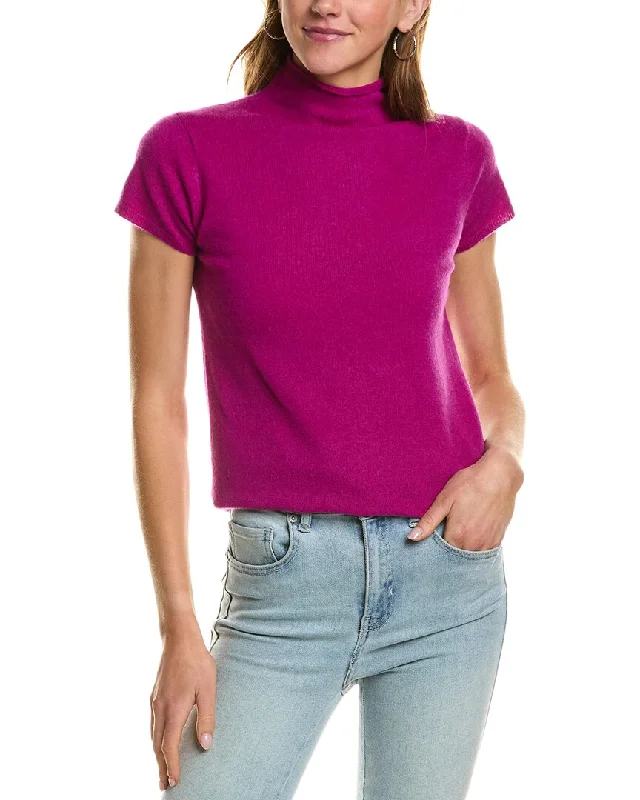 InCashmere Turtleneck Cashmere T-Shirt