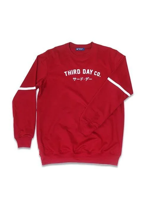 Third Day MO113B sweater tdco mr T-shirt Maroon