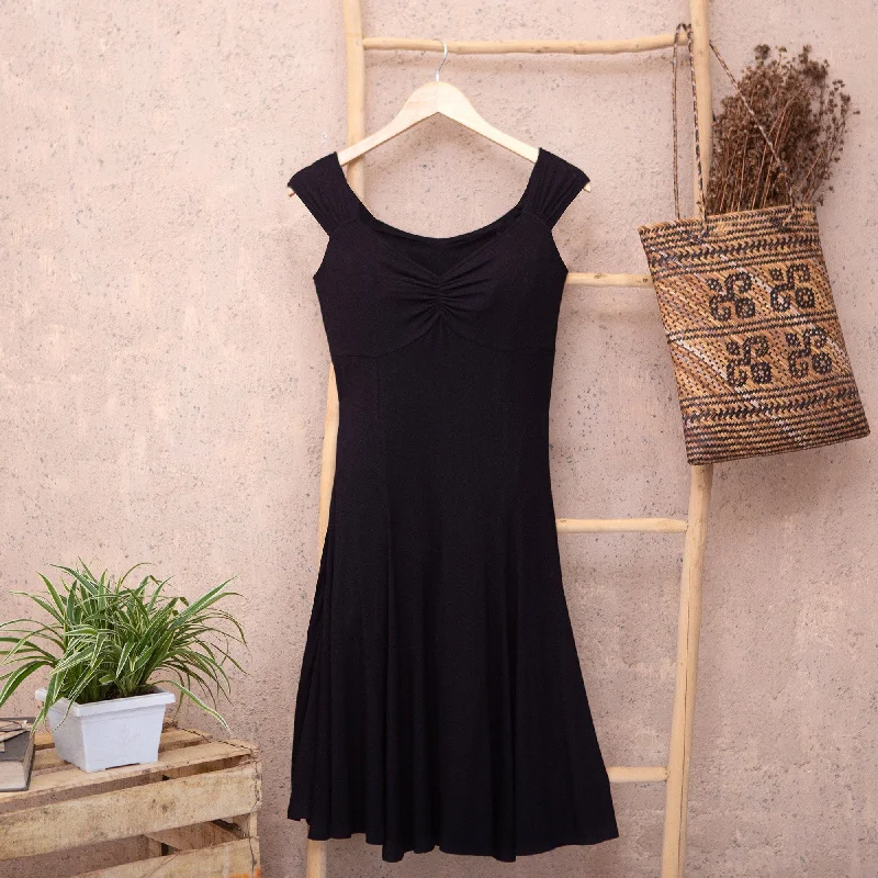 Novica Handmade Classic Style Everyday Comfort Modal Dress