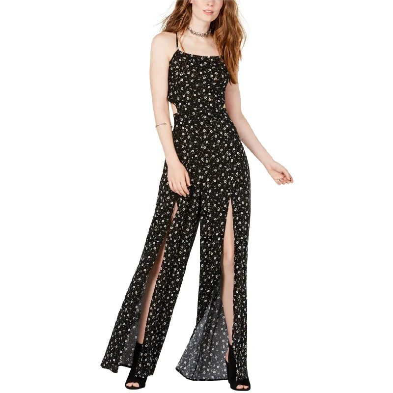 Project 28 Womens Side-Slit Jumpsuit