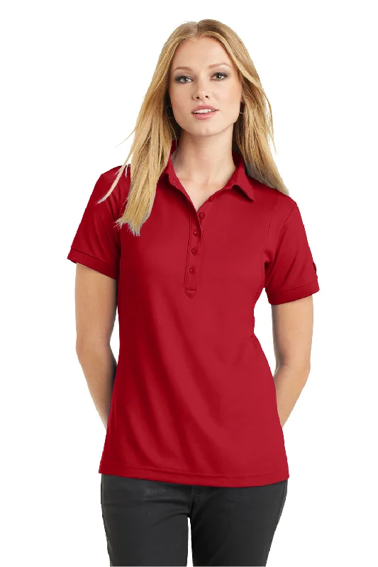 Ogio Womens Jewel Moisture Wicking Short Sleeve Polo Shirt - Signal Red