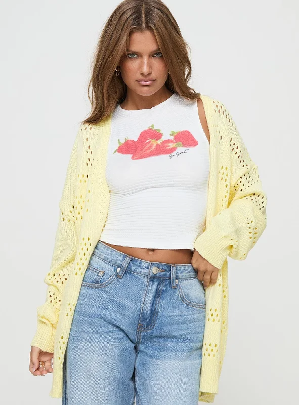 Gamani Cardigan Lemon