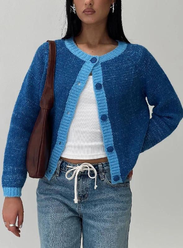 Oak Meadow Cardigan Blue