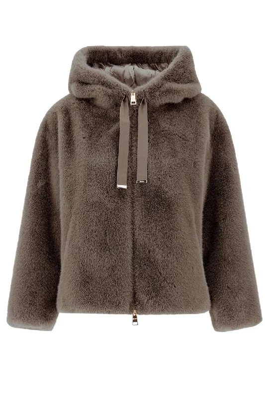 Faux Mink Jacket